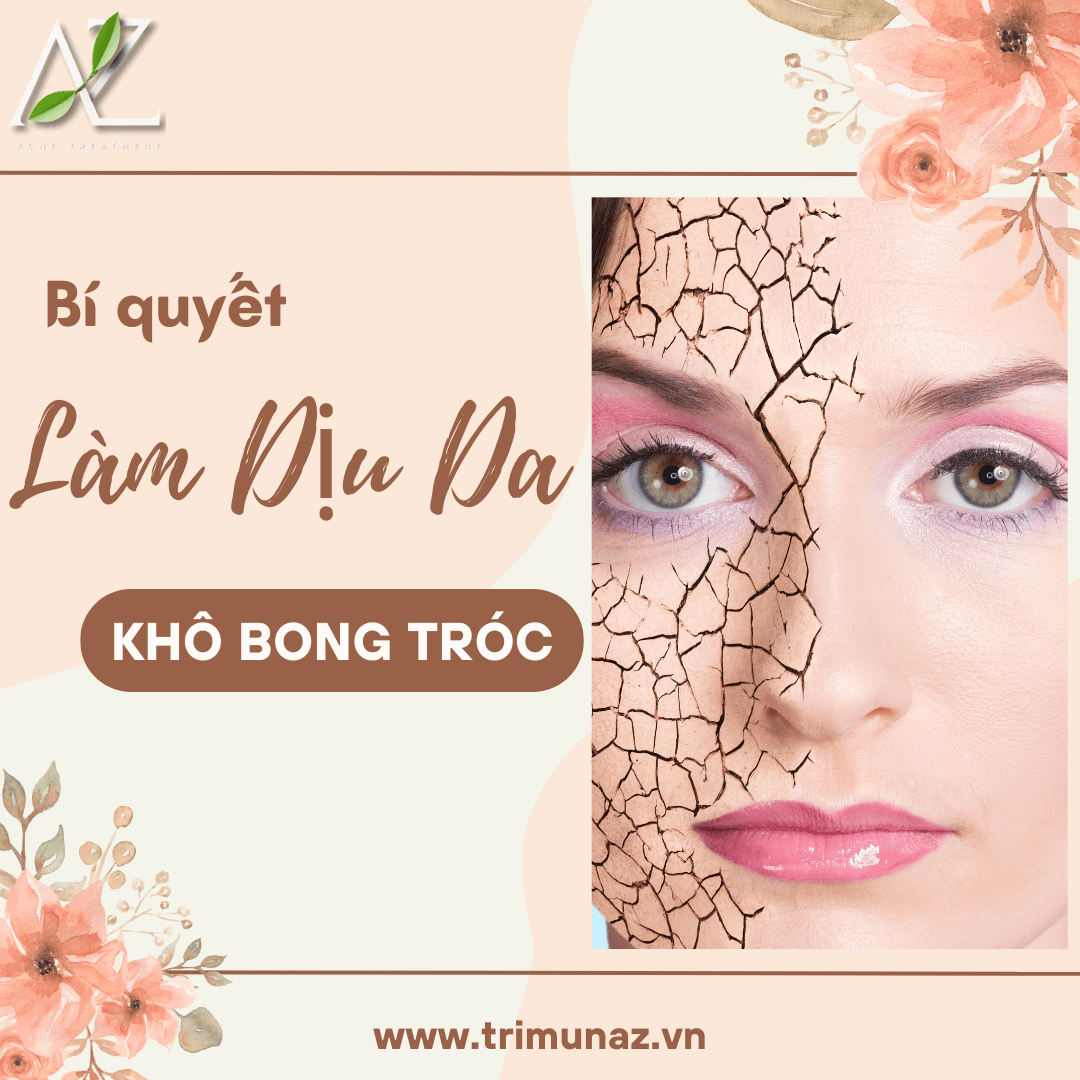 Da khô bong tróc: Dấu hiệu thiếu nước hay thiếu dầu ?