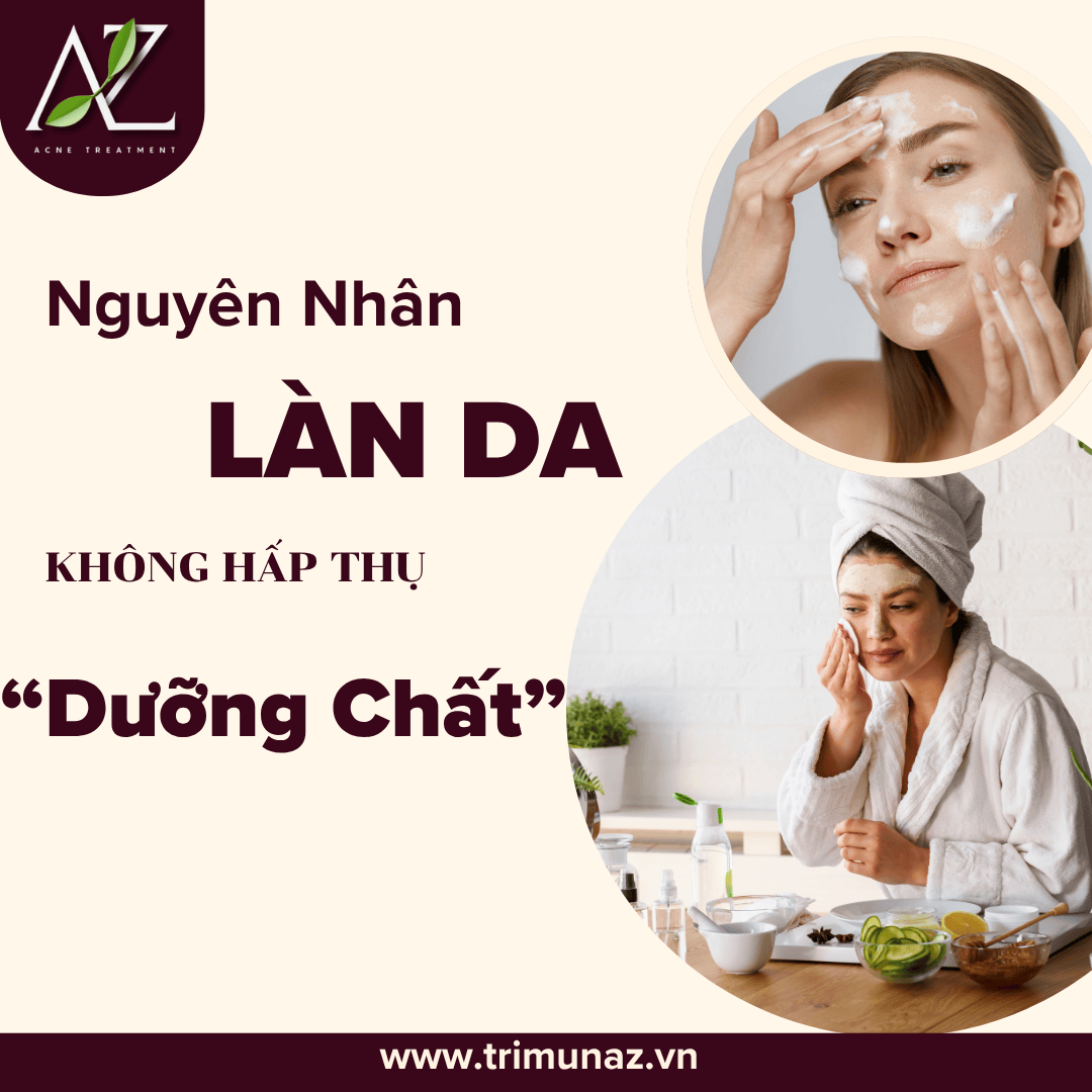 Làn Da Không Hấp Thụ Dưỡng Chất ? Nguyên Nhân Không Phải Do Mỹ Phẩm